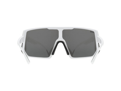 uvex Sportstyle 235 okuliare, White Mat/Mirror Silver