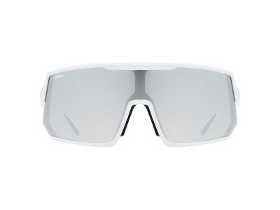 uvex Sportstyle 235 Brille, White Mat/Mirror Silver