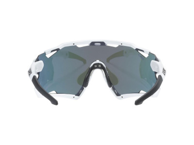 uvex Sportstyle 228 Set Brille, White Mat/Mirror Blue