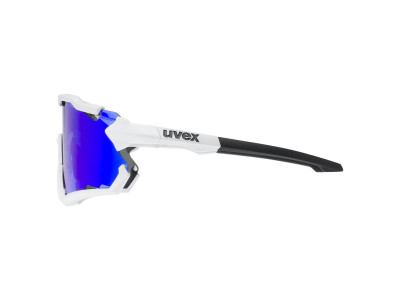 uvex Sportstyle 228 Set szemüveg, fehér matt/tükörkék