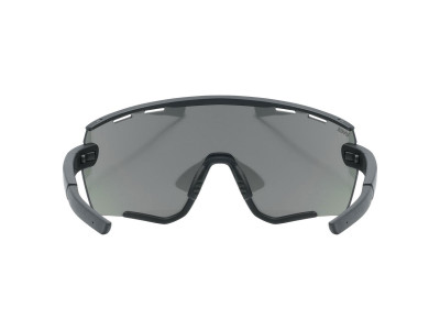 uvex Sportstyle 236 glasses, Black Mat/ Mirror Silver S3