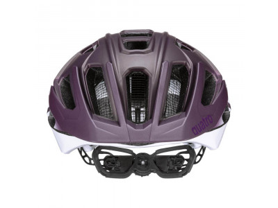uvex Quatro CC helmet, plum/white