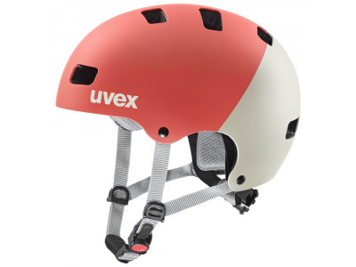 Uvex Kid 3 CC Helmet Grapefruit / Sand Mat