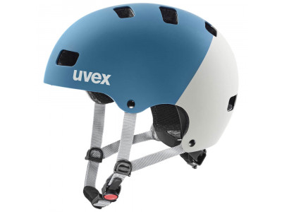 uvex Kid 3 CC helmet, Dark Cyan/Rhino Mat