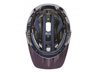 uvex Quatro Integrale helmet, Plum/Navy Mat