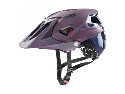 uvex Quatro Integrale Helm, Plum/Navy Mat