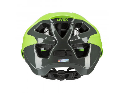 uvex Quatro Integrale helma, Lime/Antharite matná
