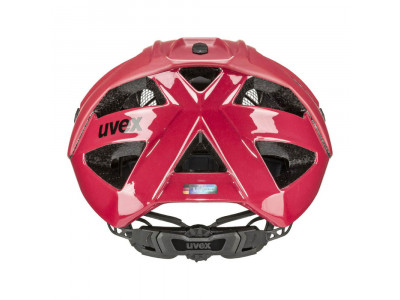 uvex Quatro CC Helm Dunkelrot/Schwarz Mat
