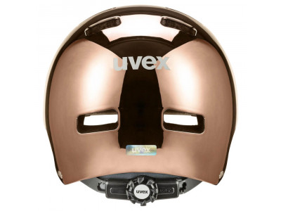Kask uvex HLMT 5 Bike Pro, różowy chrome