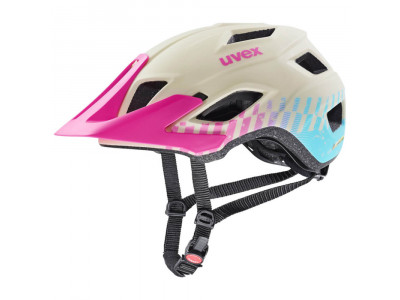 uvex Access helmet, Sand Pink Aqua Mat