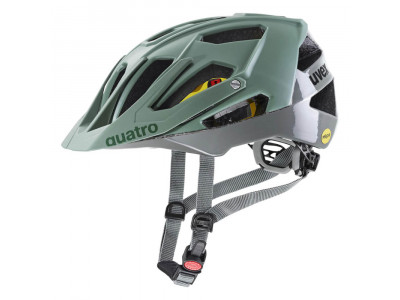 uvex Quatro CC Mips helmet Moss Green/Rhino