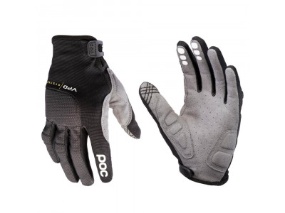 POC Resistance Pro DH cycling gloves Uranium Black