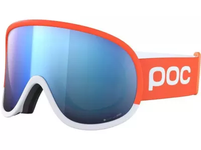 POC Retina Big Clarity Skibrille, Comp Fluorescent Orange/Hydrogen White/Spektris Blue