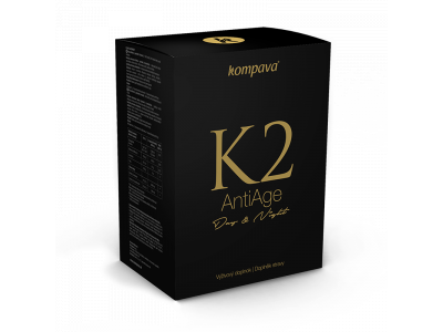Kompava Vánoční edice: K2 Anti Age Day &amp;amp; Night 120 + 60 kps + lahvička