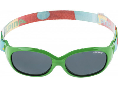 ALPINA SPORT FLEXXY KIDS dětské brýle zelené puzzle