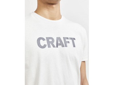 CRAFT CORE SS póló, fehér/szürke
