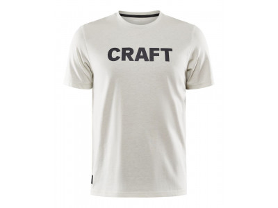 CRAFT CORE SS tričko, biela/šedá
