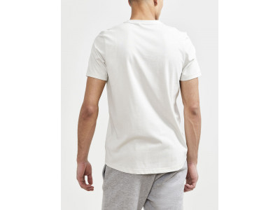 Craft CORE SS tričko, biela/šedá