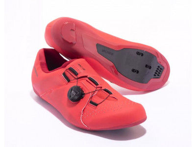 Damskie buty rowerowe halowe Shimano SH-IC500WR czerwone, duże 40