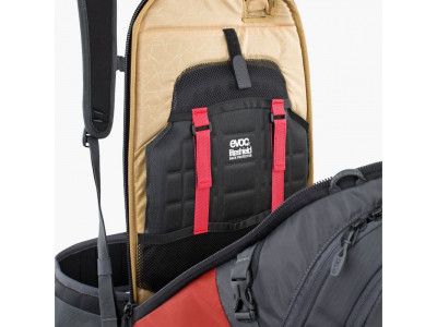 Plecak EVOC Fr Pro 20 w kolorze karbonowo-szarym/chili czerwony
