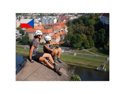 Opritor de cădere Rock Empire Dynatwist, albastru