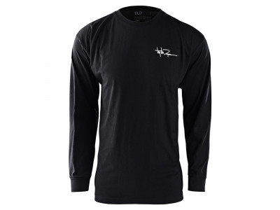 Troy Lee Designs No Artificial Colors pánské triko dlouhý rukáv black