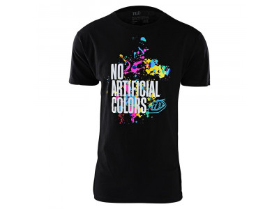 Męski T-shirt z krótkim rękawem Troy Lee Designs No Artificial Colors w kolorze czarnym