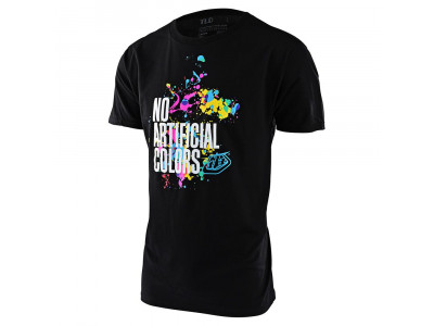 Męski T-shirt z krótkim rękawem Troy Lee Designs No Artificial Colors w kolorze czarnym