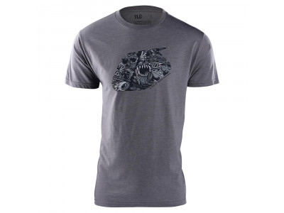 Troy Lee Designs History pánske tričko krátky rukáv heather gray
