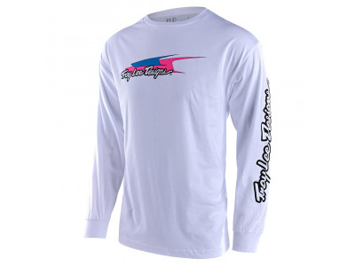 Troy Lee Designs Aero pánske tričko dlhý rukáv white