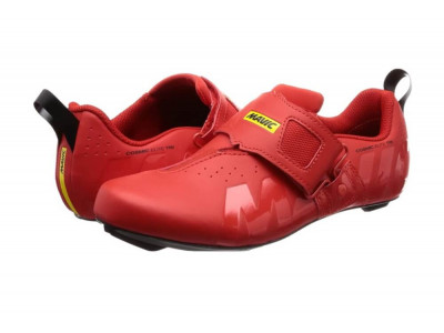 Pantofi de drum Mavic Cosmic Elite TRI roșu aprins/negru