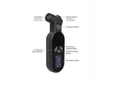Topeak Smart Gauge D2X digitálny tlakomer
