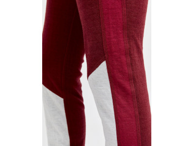 Lenjerie de damă CRAFT ADV Nordic Wool, roșie