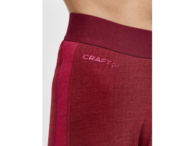 Craft ADV Nordic Wool dámske spodky, červená