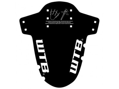 WTB Logo Gravel přední blatník, černá