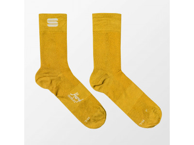 Sportful Matchy socks, yellow