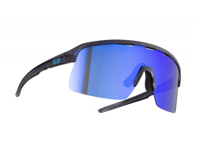 Neon okuliare ARROW 2.0, rámik CRYSTAL BLACK, sklá BLUE