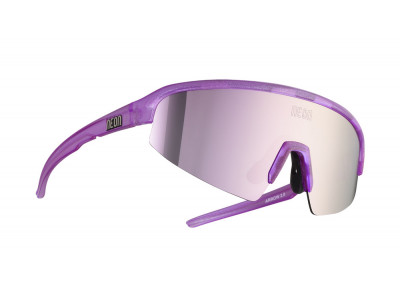 Neon szemüveg ARROW 2.0 SMALL, CRYSTAL METAL VIOLET keret, LIGHT PINK lencsék
