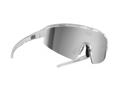 Neonowe okulary ARROW 2.0 SMALL, oprawka SHINY CRYSTAL, okulary STALOWE