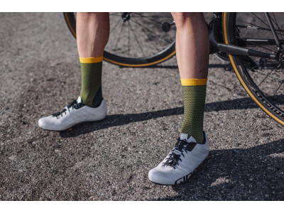 Isadore ponožky Signature Climber&#39;s Angliru, zelené