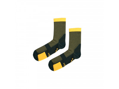 Isadore ponožky Signature Climber&#39;s Angliru, zelené