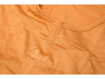 Isadore 100% Merino SS Herren-Unterhemd Golden Oak, orange