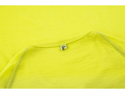 Tricou Isadore pentru damă 100% Merino SS Baselayer Sulphur Spring, galben