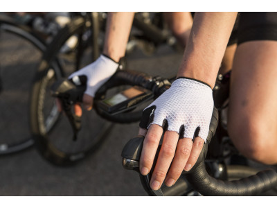 Rękawiczki damskie Isadore Climber w kolorze białym