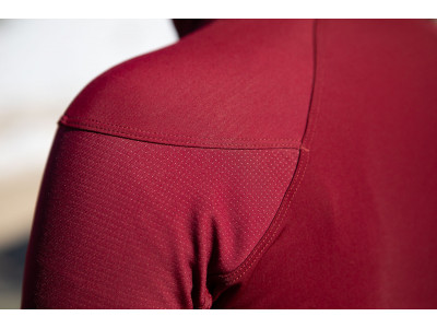 Damska koszulka rowerowa Isadore Echelon w kolorze czerwieni zinfandel
