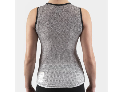 Isadore Damen-Unterhemd Alternative SL, Schwarz/Weiß