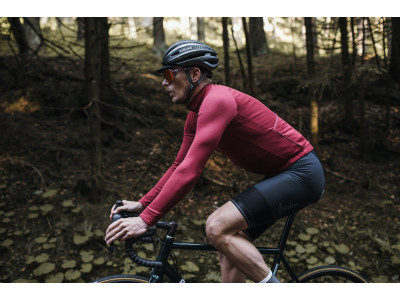 Isadore Signature Thermal jersey, ruby wine