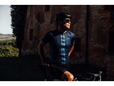 Męska koszulka rowerowa kolarska Isadore Debut Blue Depths