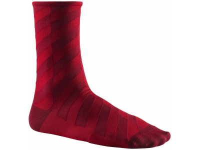 Mavic Graphic Mosaic ponožky cabernet/red