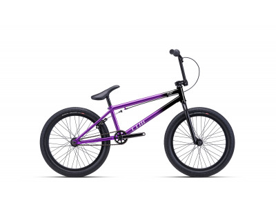 CTM POP 20&quot; Hi-Ten bicykel, fialová/čierna
